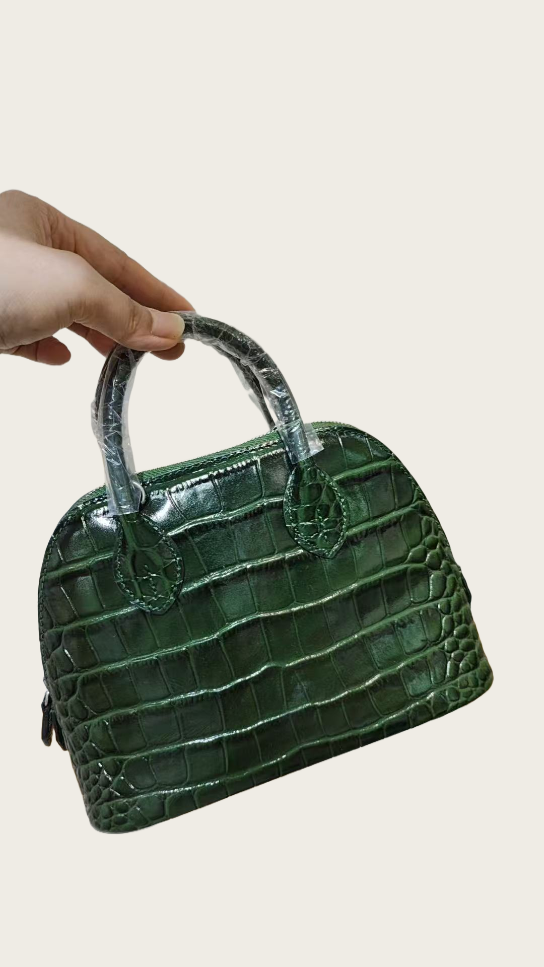 Bolso Eclipse Piel de Cocodrilo