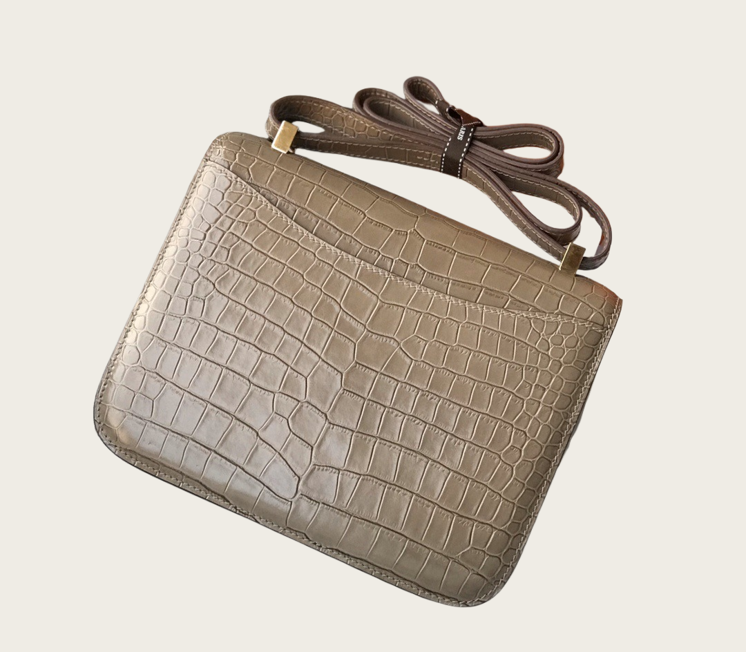 Bolso Serenata Piel de Cocodrilo - Imagen 2