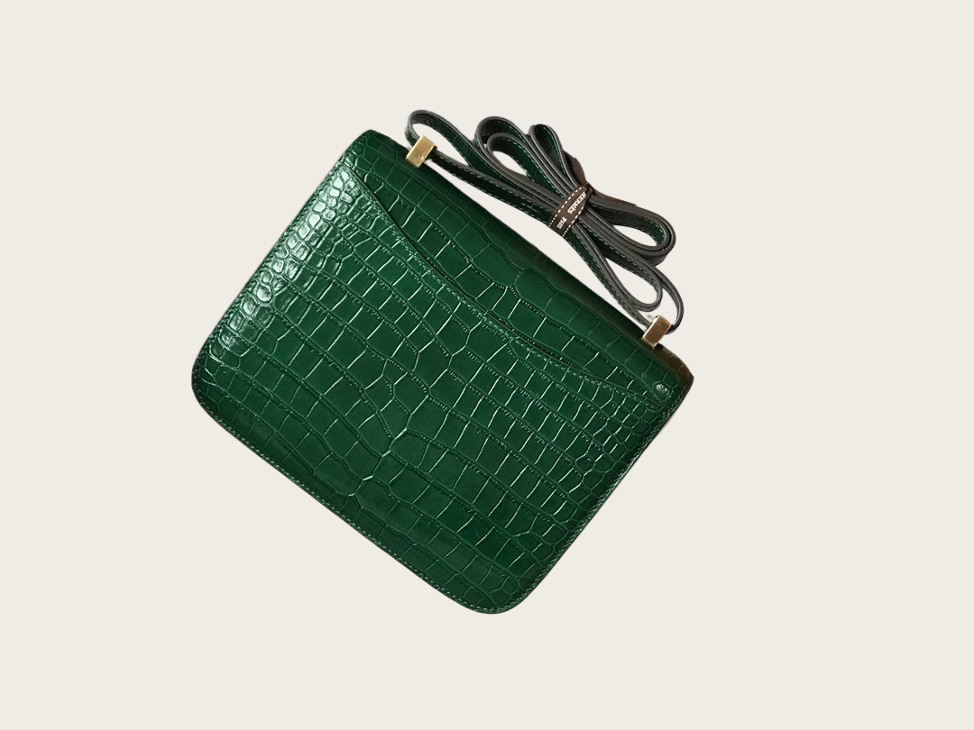 Bolso Serenata Piel de Cocodrilo - Imagen 4