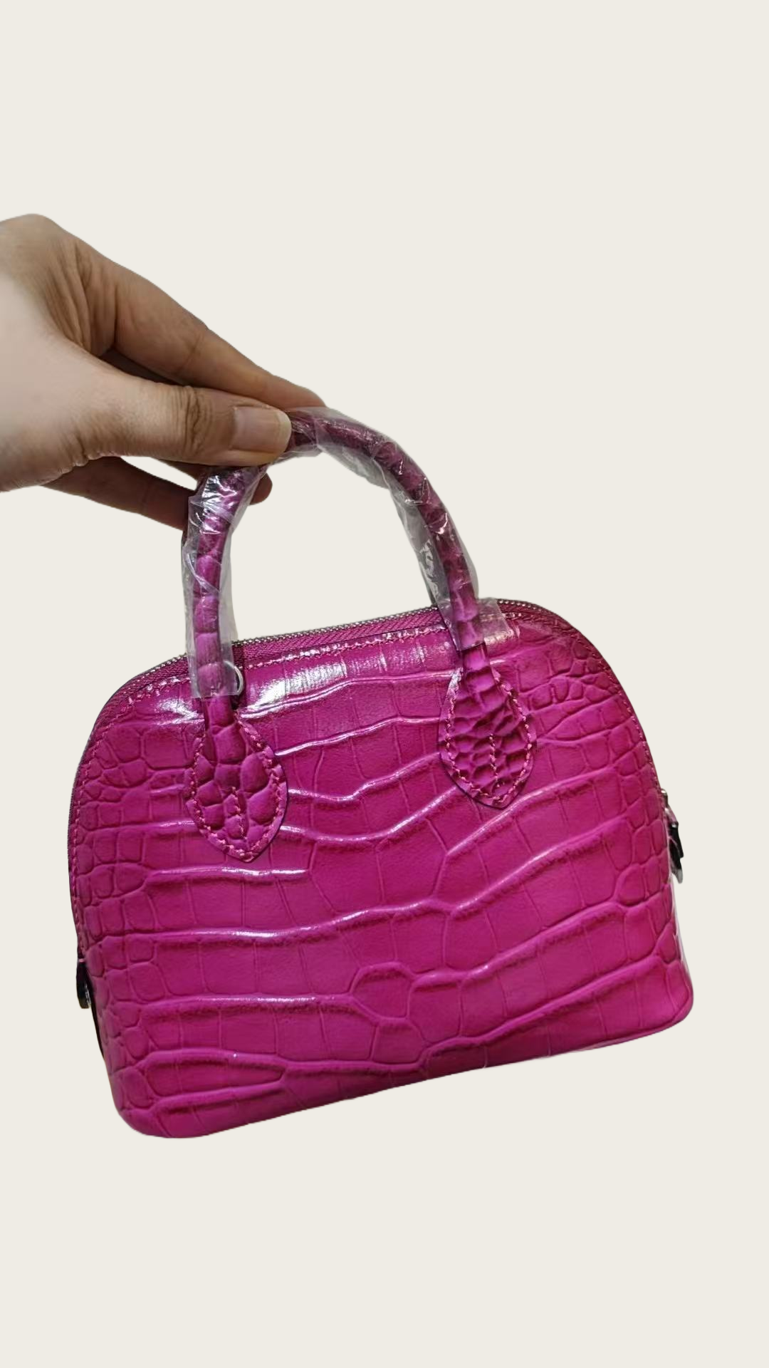 Bolso Eclipse Piel de Cocodrilo - Imagen 9