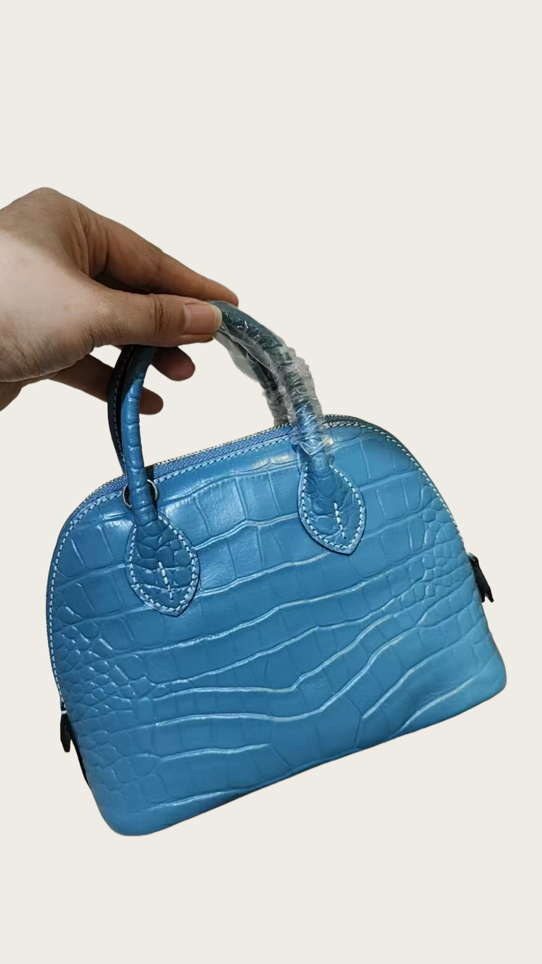 Bolso Eclipse Piel de Cocodrilo - Imagen 10