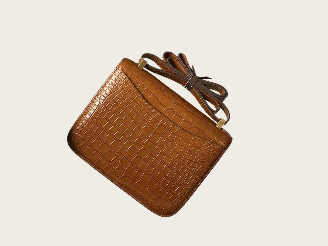 Bolso Serenata Piel de Cocodrilo - Imagen 7