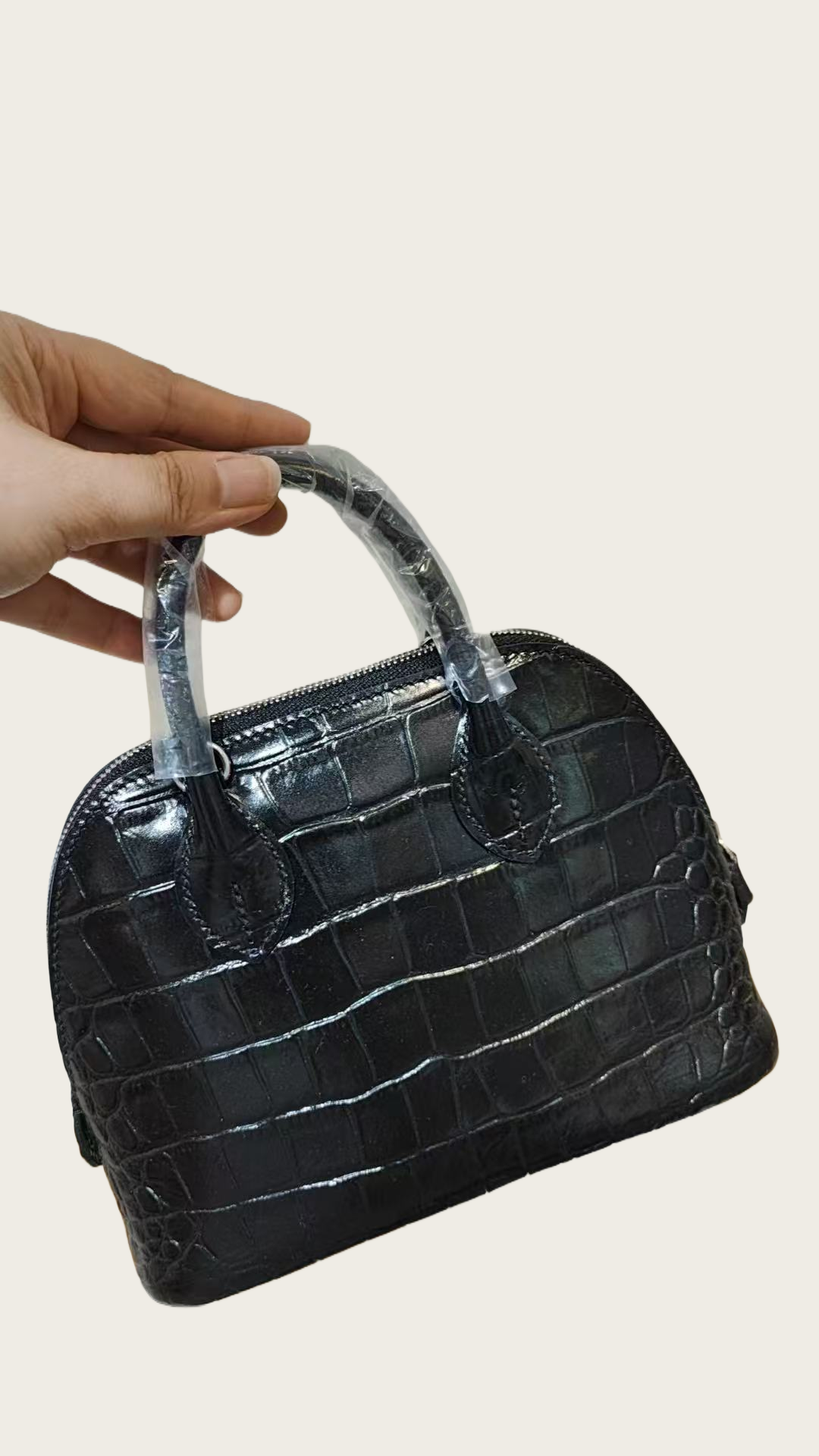 Bolso Eclipse Piel de Cocodrilo - Imagen 11